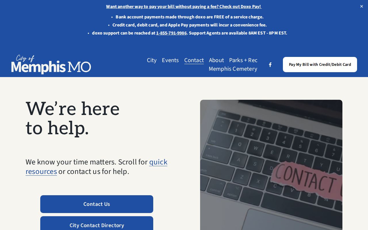Memphis court records city contact source